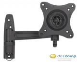 MANHATTAN / INTELLINET Manhattan 423700 Univerzális Csuklós TV fali állvány (egy karos) Fekete (13"-27"-ig)