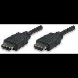 Manhattan kábel HDMI (Male) - HDMI (Male) 5m fekete (306133) (306133)
