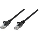 Manhattan Kábel - U/UTP Patch (RJ45 to RJ45, Cat6, 0.25m, Fekete)