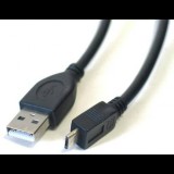 Manhattan kábel USB 2.0TypeA (Male) - Micro USB 2.0 TypeB (Male) 1.8m fekete (307178) (307178)