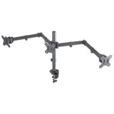 Manhattan LCD Monitor Mount with Center Mount and Double-Link Swing Arms 461658
