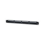 Manhattan Patch panel CAT6 UTP 24 PORT 1U 19" fekete (520959) (520959)