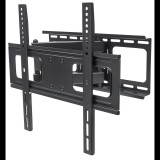 Manhattan TV állvány fali, dönthető, forgatható 32"-55"-ig 50kg fekete (461252) (461252)