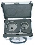 Mannesmann Ütvefúrókorona készlet SDS-Plus befogással, 60 és 80 mm, 4 részes (M44230)