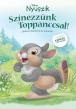 Manó könyvek Disney Nyuszik - Színezzünk Toppanccsal!