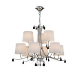 Mantra ANDREA CHROME 6311 csillárok nappaliba króm fém 9*E14 max20W E14 IP20