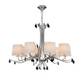 Mantra ANDREA CHROME 6312 csillárok nappaliba króm fém 8*E14 max20W E14 IP20