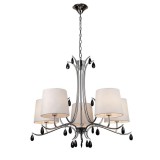 Mantra ANDREA CHROME 6314 csillárok nappaliba króm fém 5*E14 max20W E14 IP20