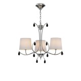 Mantra ANDREA CHROME 6315 csillárok nappaliba króm fém 3*E14 max20W E14 IP20