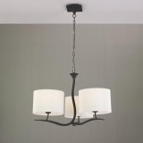 Mantra EVE 1151 csillárok nappaliba antracit fém 3xE27 max 20W E27 IP20