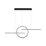 Mantra KITESURF BLACK 7140 led függeszték fekete LED 50W - 3000K