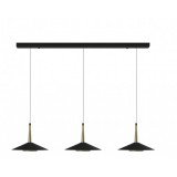 Mantra ORION 7475 mennyezeti lámpa fekete akril 1770 lm 3000 K IP20