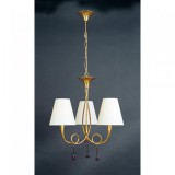 Mantra PAOLA 3542 csillárok nappaliba arany fém 3x E14 max. 40W E14 IP20