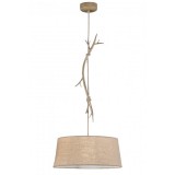 Mantra SABINA 6178 egyágú függeszték fa fém 1*E27 max20W E27 IP20