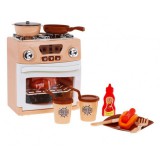 Manyuk Toys Happy Gourmet: Mini sütő kiegészítőkkel - krémszínű