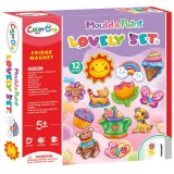 Manyuk Toys Hűtőmágnes készítő szett - kislányok kedvencei
