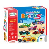 Manyuk Toys Hűtőmágnes készítő szett - Versenyautók