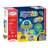 Manyuk Toys Sötétben világító hűtőmágnes készítő szett - Űr