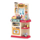 Manyuk Toys Szuperséf kiskonyha szett, rózsaszín - 60 db-os