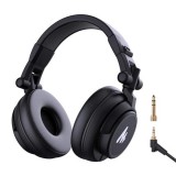 MAONO Professzionális DJ Fejhallgató AU-MH601, DJ Studio Monitor Headphones with 50mm Driver (AU-MH601) - Fejhallgató