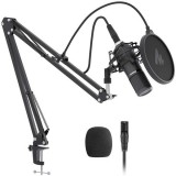 MAONO XLR Podcast Mikrofon szett AU-PM320S, XLR Condenser Microphone Kit Cardioid Vocal Studio Recording (AU-PM320S) - Mikrofon