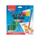 Maped Color Peps Duo ceruza készlet - 24 darab