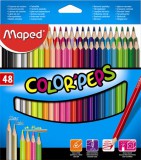 MAPED "Color`Peps" háromszögletű 48 különböző színű színes ceruza készlet