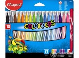 Maped "Color`Peps Jungle" filctoll készlet, 18 különböző szín