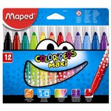 MAPED "Color`Peps Maxi" kimosható vastag Filctoll készlet