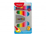 Maped COLOR`PEPS színes ceruza fém dobozban, 12 db/doboz