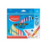 Maped: Color Peps Twist zsírkréta készlet - 12 darab