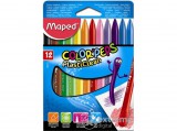 Maped "Color`Peps" zsírkréta, 12 különböző szín