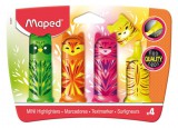 MAPED "Fluo Peps Mini Friends" 1-5 mm vegyes színeű szövegkiemelő készlet
