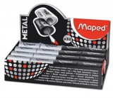 MAPED Hegyező display, egylyukú, fém, MAPED "Satellite", vegyes színek