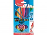 Maped Jumbo Color Peps Strong háromszögletű színes ceruza készlet, 12 db
