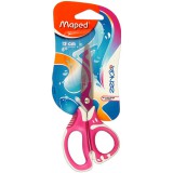 MAPED: Zenoa Fit 13 cm-es gyermekolló - rózsaszín