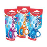 MAPED: Zenoa Fit 13 cm-es gyermekolló - több színben