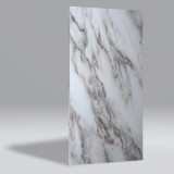 MARBERY Falpanel, márvány mintával, PVC, 240x120 cm - White Jade in Beige