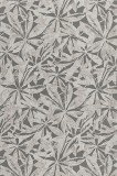 Marburg Fényes ezüst levél mintás tapéta (6758-10)
