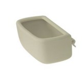 MARCHIORO Etetőtálka LANCA 2 - bézs, 16 x 11 x 6,5 cm