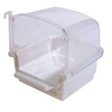 MARCHIORO Madárfürdető RIO 1 - fehér, 12 x 14 x 13 cm