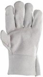 Marhahasíték hegesztőkesztyű, 7 cm mandzsetta, szürke színben, 10-es (2507)