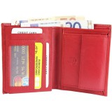 Maria King Akzent uniszex pénztárca, valódi bőr II. - bordó