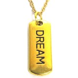 Maria King ÁLMODJ medál, választható arany vagy ezüst színű acél lánccal vagy bőr lánccal