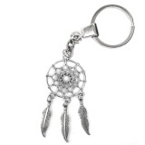 Maria King Álomfogó kulcstartó, ezüst színben