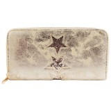 Maria King arany csillagos designbőr pénztárca