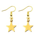 Maria King Arany színű nemesacél Csillag fülbevaló