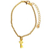 Maria King Aranykulcs karkötő charmmal, arany vagy ezüst színben