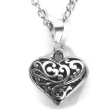 Maria King Áttört szív medál lánccal vagy kulcstartóval