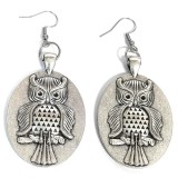 Maria King Baglyos fülbevaló, választható arany vagy ezüst színű akasztóval